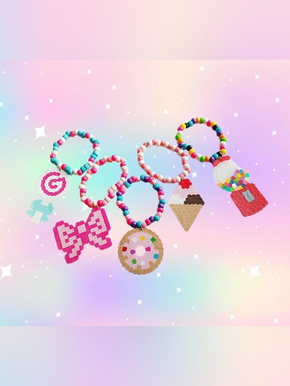 Sweets Kandi Bracelets Set
